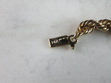 Load image into Gallery viewer, Mens Vintage Estate 14K Yellow Gold  Rope Necklace 39.2g E3116