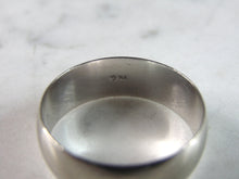 Load image into Gallery viewer, Mens Vintage Estate 14K White Gold Wedding Band Ring 6.1g E3134