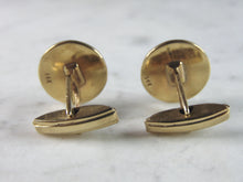 Load image into Gallery viewer, Mens Vintage Estate 14k Yellow Gold Fleur-de-lis Cufflinks 10.7g E3143