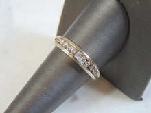 Load image into Gallery viewer, Mens Vintage Estate 14k White Gold Diamond Ring 4.3g #E3297