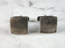 Load image into Gallery viewer, Mens Vintage Estate Sterling Silver Modernist Cufflinks 12.6g E3669