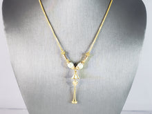 Load image into Gallery viewer, Stunning Womens Vintage Estate 21k Yellow Gold Necklace 11.2g E3729