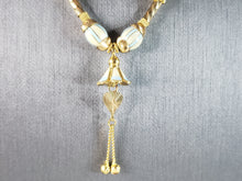 Load image into Gallery viewer, Stunning Womens Vintage Estate 21k Yellow Gold Necklace 11.2g E3729