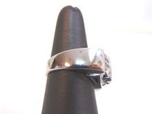 Load image into Gallery viewer, Mens Vintage Estate 14K White Gold Diamond Ring 13.9g  E2756