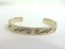 Load image into Gallery viewer, Estate Sterling Silver Cuff Bracelet 18.9g E3490