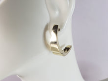 Load image into Gallery viewer, Pr Womens Vintage Estate 14K Yellow Gold Hoop Earrings, 6.7g E6118