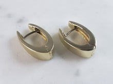 Load image into Gallery viewer, Pr Womens Vintage Estate 14K Yellow Gold Hoop Earrings, 6.7g E6118