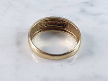 Load image into Gallery viewer, Mens Vintage Estate 14k Yellow Gold Diamond Ring 3.8g  #E6255