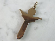 Load image into Gallery viewer, Vintage Estate 10K Yellow Gold Religious Cross Pendant 5.3g E700
