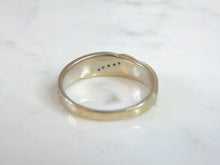 Load image into Gallery viewer, Mens Vintage Estate 10k Gold Diamond Ring 4.2g E872