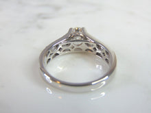 Load image into Gallery viewer, Exquisite Womens 14K White Gold Diamond Engagement Ring 4.9g E975