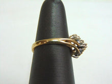 Load image into Gallery viewer, Lovely Women's Vintage Estate 14K Yellow Gold Diamond Cluster Ring 3.0g E3559