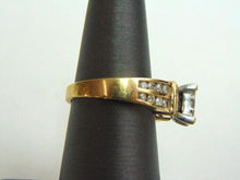 Load image into Gallery viewer, Lovely Women's Vintage Estate 14K Yellow Gold Diamond Cluster Ring 6.8g E3563