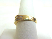 Load image into Gallery viewer, 14K Mens Yellow Gold Ring w/ Diamonds, 5.9g  E3464