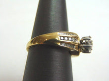 Load image into Gallery viewer, Lovely Women's Vintage Estate 14K Yellow Gold Diamond Cluster Ring 7.1g E3561