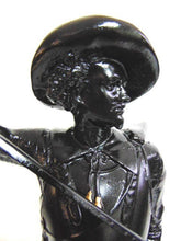 Load image into Gallery viewer, Pr of Antique Metal Spelter Statues of Don Juan & Don Caesar