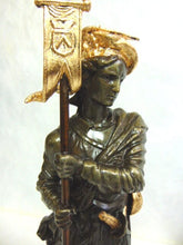 Load image into Gallery viewer, Pr of Antique Metal Spelter Statues of French Cavaliers