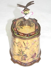 Load image into Gallery viewer, Decorative Victorian Art Nouveau Style Porcelain Trinket Potpourri Box
