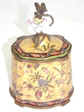Load image into Gallery viewer, Decorative Victorian Art Nouveau Style Porcelain Trinket Potpourri Box