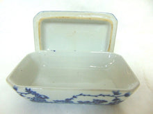 Load image into Gallery viewer, Decorative Porcelain Floral Vanity Trinket Box w/ Bronze Fairy