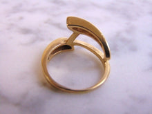 Load image into Gallery viewer, Lovely Women's Vintage Estate 14K Yellow Gold Diamond Ring 3.3g E3834