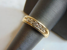 Load image into Gallery viewer, Mens Vintage Estate 14K Yellow Gold Diamond Ring 5.8g E3383