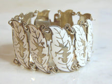 Load image into Gallery viewer, Heavy Vintage Estate .925 Sterling Silver Siam Bracelet, 49.5g E5625