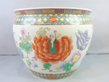 Load image into Gallery viewer, Decorative Chinese Porcelain Planter Fish Pot