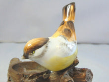 Load image into Gallery viewer, Bird Porcelain and Bronze Candle Holder