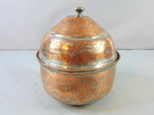 Load image into Gallery viewer, Lot of Vintage Antique Middle Eastern Copper Pots & Bucket