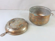 Load image into Gallery viewer, Lot of Vintage Antique Collectible Copper Pot & Vase