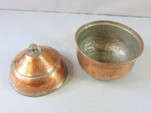 Load image into Gallery viewer, Lot of Vintage Antique Middle Eastern Copper Pots & Bucket