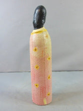 Load image into Gallery viewer, Lot of Vintage Collectible Japanese Wooden Kokeshi Doll & Bottle Cover Doll