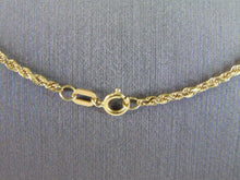 Load image into Gallery viewer, Vintage Estate 14k Gold Necklace w/ Religious Crucifix Cross Pendant 4.8g E4161