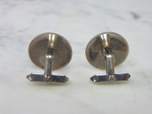 Load image into Gallery viewer, Mens Vintage Estate Sterling Silver Modernist Cufflinks 9.9g E5300