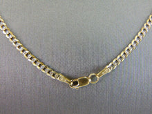 Load image into Gallery viewer, Vintage Estate 14K Mixed Gold Necklace W/ Religious Pendant 7.3g #E4246