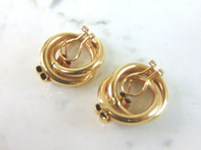 Load image into Gallery viewer, Pr Womens 14K Yellow Gold Hoop Earrings 12.1g E4287
