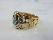 Load image into Gallery viewer, Mens Vintage Estate 14K & 10K Gold Free Mason Ring 7.8g E2364