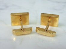 Load image into Gallery viewer, Mens Vintage Estate 14k Yellow Gold Cufflinks 12.8g E5472