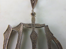 Load image into Gallery viewer, Mens Vintage Estate Sterling Silver Allah Religious Pendant 9.6g E5841