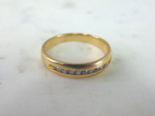 Load image into Gallery viewer, Mens Vintage Estate 14k Yellow Gold Diamond Ring 4.4g  #E756