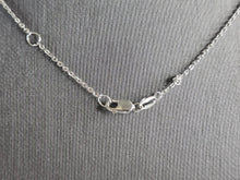 Load image into Gallery viewer, Womens Vintage Estate Sterling Silver Diamond Heart Pendant Necklace 3.4g E1131