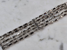 Load image into Gallery viewer, Womens Vintage Estate Sterling Silver Modernist Bracelet 16.4g E1162
