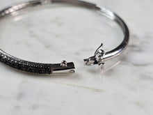 Load image into Gallery viewer, Womens Vintage Estate Sterling Silver Bangle Bracelet 7.7g E1168