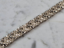 Load image into Gallery viewer, Mens Vintage Estate Sterling Silver Kabana Nugget Bracelet 27.4g E1169