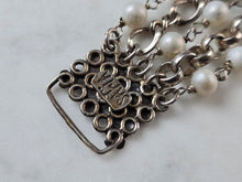 Load image into Gallery viewer, Womens Vintage Estate Sterling Silver Designer Safia Day Bracelet 43.2g E1174