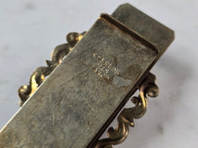 Load image into Gallery viewer, Vintage Estate Sterling Silver Incan Mayan Abalone Money Clip 20.0g E1185