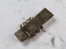 Load image into Gallery viewer, Vintage Estate Sterling Silver Incan Mayan Abalone Money Clip 19.6g E1186