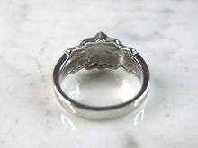 Load image into Gallery viewer, Womens Vintage Estate Sterling Silver Modernist Opal Ring 3.6g E1193