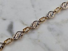 Load image into Gallery viewer, Womens Vintage Estate 10K Gold Diamond Tennis Bracelet 6.7g E1196